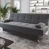 Sofa Cama Living Sillon Reclinable Microfibra Eros Gris en Gris- Marron - Sillones y sofás, Uruguay | Soy Hogar, vista 4 de 6