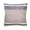 Almohadón Algodon Gris Coonor Rayas Grisoscu en Gris - Textiles, Uruguay | Divino, vista 1 de 2