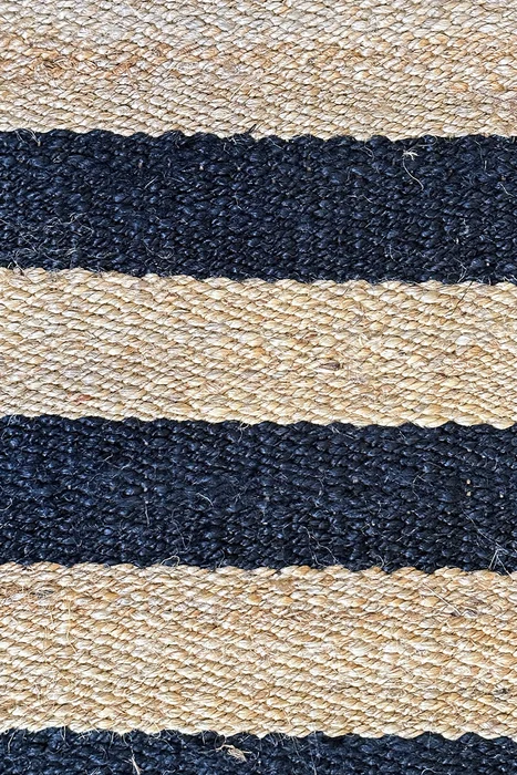 ALFOMBRA AGRA JUTE 160X230 NATURAL BLACK en Negro - Alfombras, Uruguay | Vinibel, vista 2