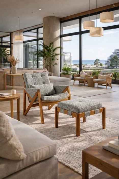 POLTRONA LONDRES en Amarillo - Muebles, Uruguay | Indrana, vista 4