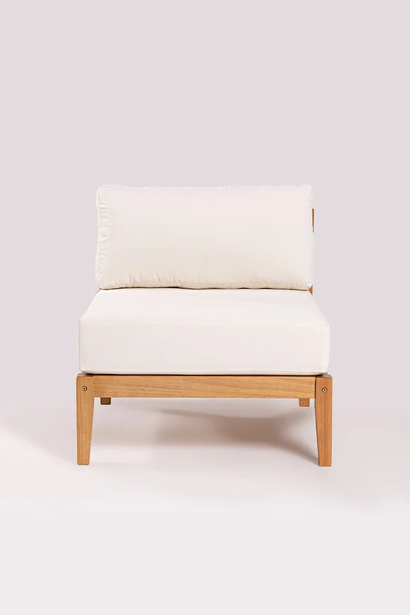MODULO CANNES ACQUABLOCK CRUDO 70x74x66CM JATOBA - Muebles para el exterior, Uruguay | Vinibel, vista 2