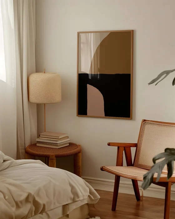 Abstractos Neutros - Serie N.14 en Multicolor - Láminas, Uruguay | La Cuadrería, vista 2