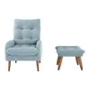 Kit Poltrona + Puff Relax - Azul en Azul - Sillones y sofás, Uruguay | Ecowood, vista 3 de 5