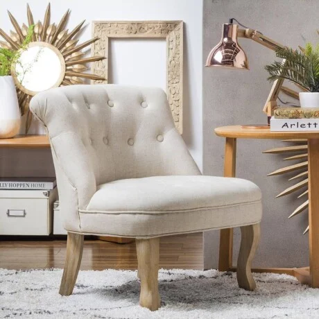 Butaca Luis XV - Beige en Beige - Butacas, banquetas y puffs, Uruguay | La Cueva Muebles, vista 17