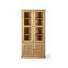 Cristalero - 4 Puertas - Línea Oslo - Natural en Madera natural - Bibliotecas, Uruguay | Ecowood, vista 4 de 4