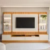 Modular para Tv San Paulo Rack + Panel 2 Laterales - Línea Haus - Muebles para TV, Uruguay | Ecowood, vista 1 de 5