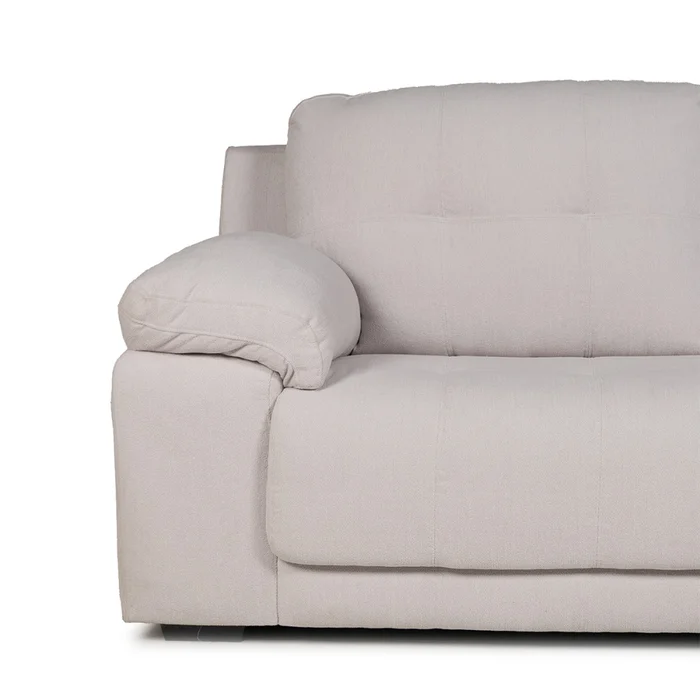 Sofá Renzo - Tela Aquaclean - 2,5 cuerpos - A fabricar en Gris - Sillones y sofás, Uruguay | Nyr, vista 8