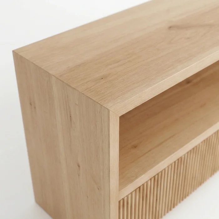 Rack Oliver 160 Álamo en Madera natural - Muebles para TV, Uruguay | Diseno Montevideo, vista 4