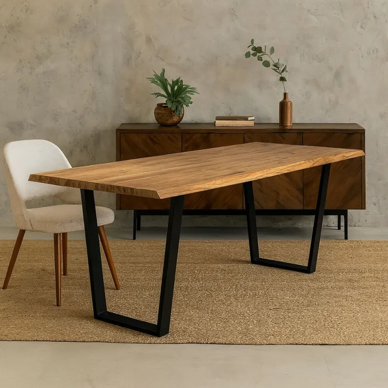 Mesa de comedor AKA 220 en Madera natural - Mesas de comedor, Uruguay | Viasono