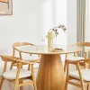 Mesa Sicilia en Madera natural - Muebles, Uruguay | Uruguay Bamboo, vista 1 de 8