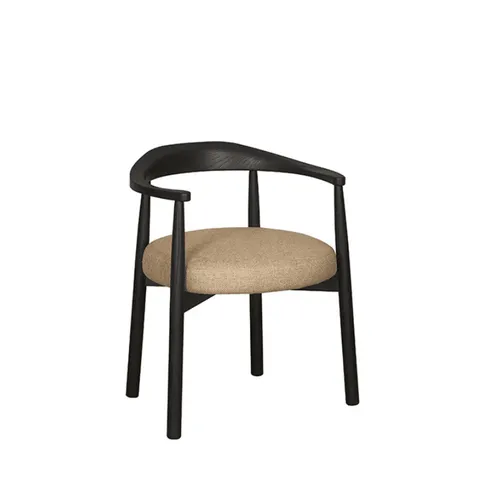 SILLA BAKERS ROBLE NEGRO en Negro - Sillas, Uruguay | Masinfinito Casa