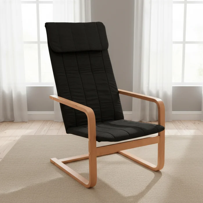 Sillón Tela Negro Flex en Negro - Sillones y sofás, Uruguay | Divino