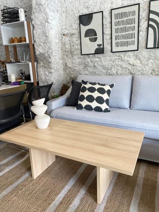 Mesa de Centro Capri 120cm - Crudo en Madera natural - Mesas de living, Uruguay | Berna Home, vista 5