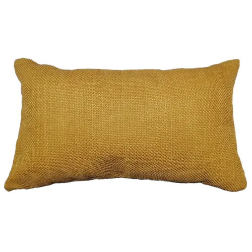 Almohadón Elongate en Mostaza - Textiles, Uruguay | Tutto Deco