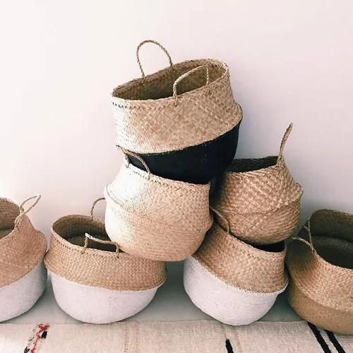CANASTO Mediano Seagrass - Canastos, Uruguay | Martinika Deco