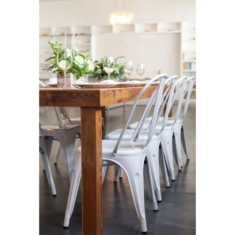 SILLA TOLIX BLANCO METAL COMEDOR en Blanco - Sillas, Uruguay | Decohogar, vista 3