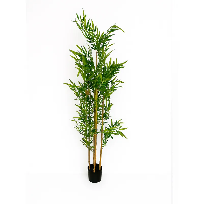 Planta artificial Bambú 160cm en Negro - Macetas, Uruguay | Alta Gracia Deco