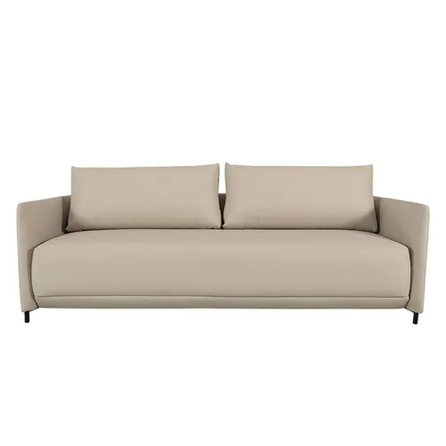 SOFA AFAGO 210X83X78CM TELA SIMIL CUERO C3149 - Sillones y sofás, Uruguay | Vinibel