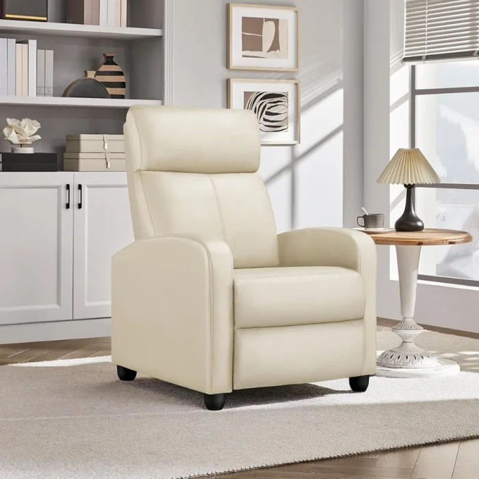 Sillon reclinable 1 cuerpo - Beige en Beige - Sillones y sofás, Uruguay | La Cueva Muebles, vista 6