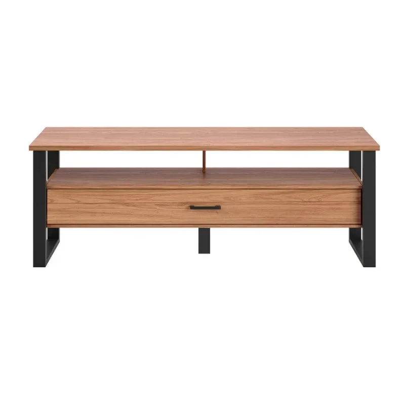 Rack para tv F41 140CM 100% MDF - Linea Factory en Madera natural - Muebles para TV, Uruguay | Balton, vista 5