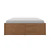 Cama Madera Maciza Con Cajones - 2 plazas - Linea Beauty / Funcional - Amendoa en Marrón - Dormitorio, Uruguay | Rústico Hogar, vista 5 de 5