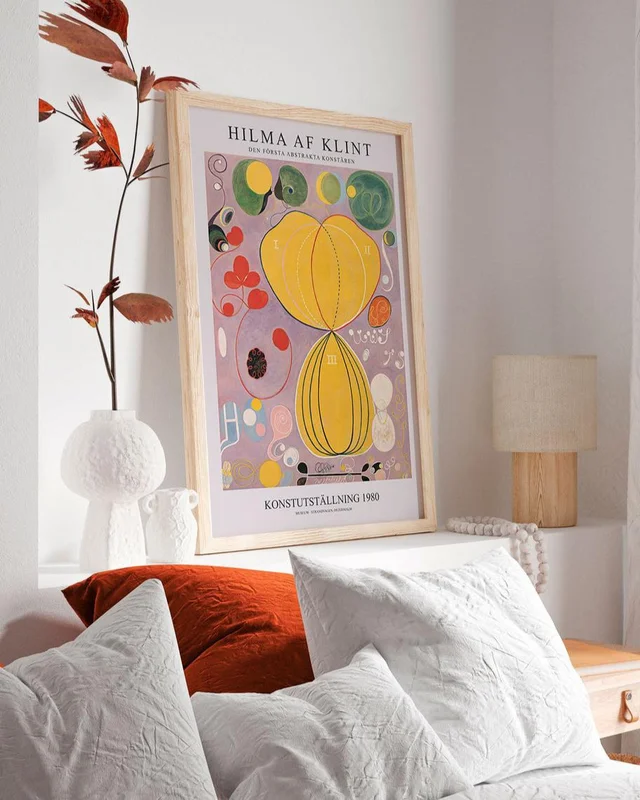 Hilma Af Klint - The Ten Largest No7 en Multicolor - Láminas, Uruguay | La Cuadrería, vista 4