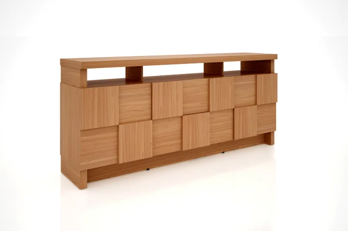 Aparador Barcelona 176cm con 2 Puertas y 2 Cajones 100% MDF en Blanco - Aparadores y recibidores, Uruguay | Balton, vista 8