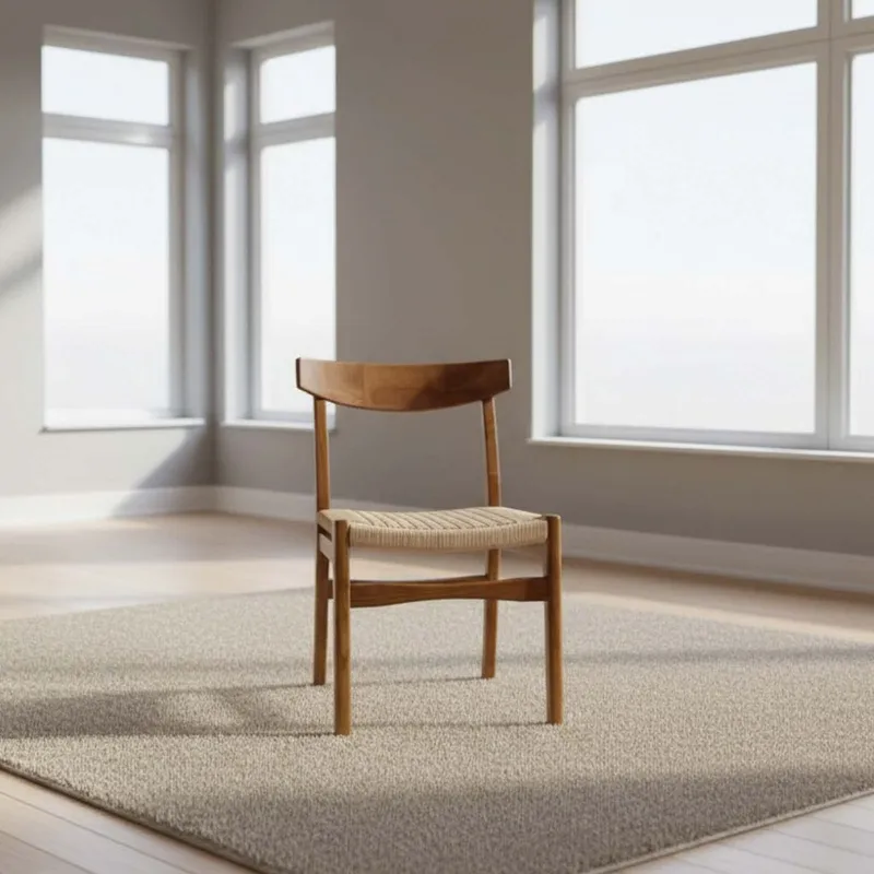 Silla De Comedor Madera Marron Phoebe en Marrón - Sillas, Uruguay | Divino