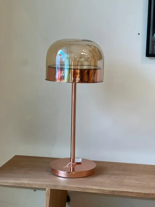 Lampara de mesa cobre en Cobre - Lámparas de mesa, Uruguay | FMB