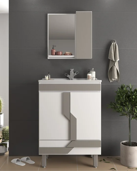 Mueble De Baño 2 Puertas Y Espejo - Muebles, Uruguay | Soy Hogar, vista 3