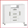 Comoda 4 cajones + 2 puertas – Angra en Multicolor - Cómodas, Uruguay | Punto Unión, vista 3 de 10