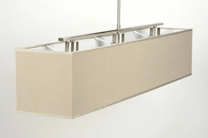 Colgante rectangular taupe en Beige - Lámparas colgantes, Uruguay | La Perla, vista 6
