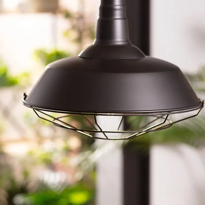 Lámpara Colgante Vintage Reja ø 36 cm en Negro - Lámparas colgantes, Uruguay | Serlux, vista 6
