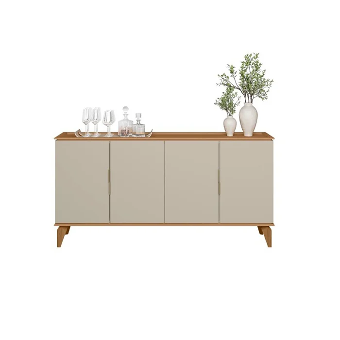 Aparador Modelo Evora 160 Cm Color Jequitiba/off White en Beige - Aparadores y recibidores, Uruguay | Castro