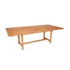 Mesa Extensible de Eucalipto - Mestra en Madera natural - Muebles para el exterior, Uruguay | Rústico Hogar, vista 1 de 4