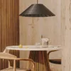 Pantalla para lámpara de techo Saranella de ratán sintético negro - Ø 70 cm en Negro - Muebles para el exterior, Uruguay | Kavehome, vista 2 de 4
