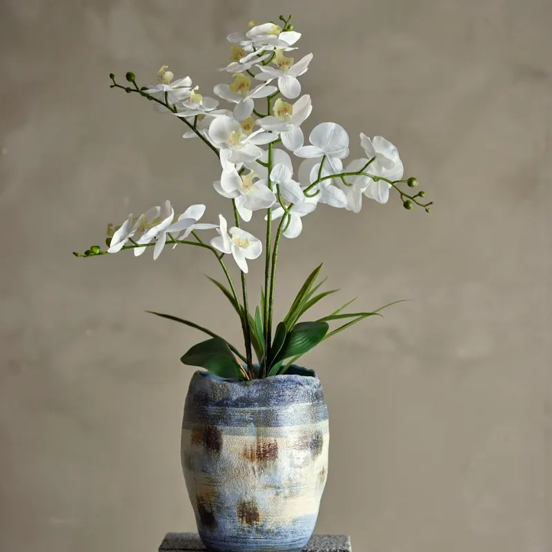 Maceta Orquídea blanca - Decoración, Uruguay | Martinika Deco