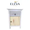 Mesa de luz Linea Flora - Blanco en Blanco - Mesas de luz, Uruguay | Nario Hogar, vista 1 de 3