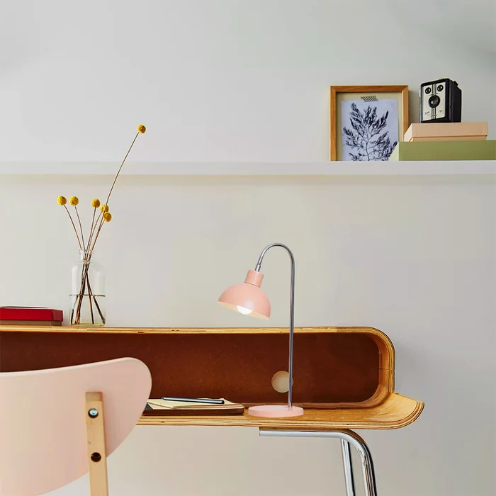 Lámpara de Mesa Vermont Rosado en Rosa - Lámparas de mesa, Uruguay | Serlux, vista 3
