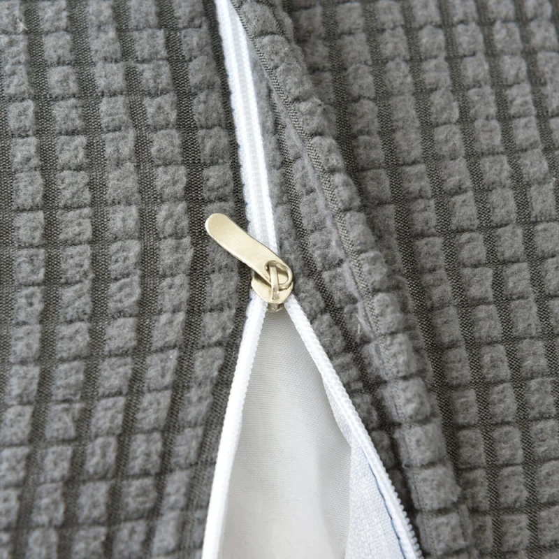 Funda sillón 5 cuerpos lisa - gris en Gris - Textiles, Uruguay | Buho Store, vista 7