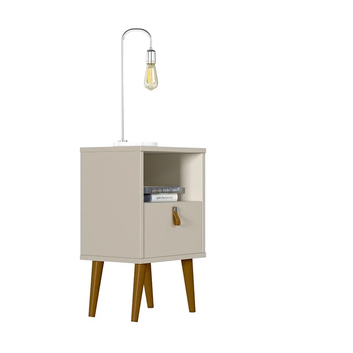 Mesa de Luz Buzios 39cm - Retro en Beige - Mesas de luz, Uruguay | Balton, vista 14