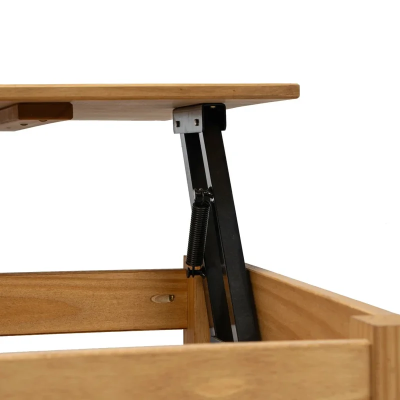 Mesa de Living Articulada - Línea Monterrey - Nogal en Marrón - Mesas de living, Uruguay | Ecowood, vista 3