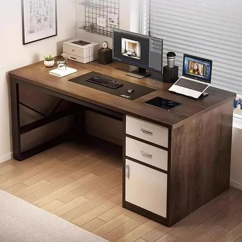 Escritorio Madera y Metal REF.21 en Multicolor - Escritorios y sillas de escritorio, Uruguay | Igoa
