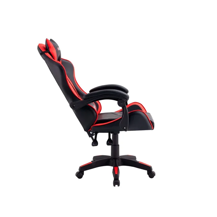 SILLA DE ESCRITORIO GAMER MAX ROJO/NEGRO 1002 - Escritorios y sillas de escritorio, Uruguay | Rosas Hermanos, vista 3