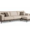 Sofa con Chaise Longue DÚO - Beige en Beige - Sillones y sofás, Uruguay | Finkel, vista 1 de 5