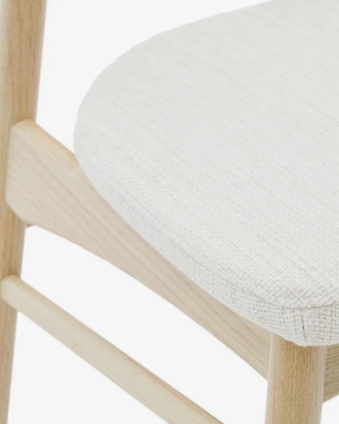 Silla desenfundable Timons de madera maciza de roble con acabado natural FSC Mix Credit en Madera natural - Sillas, Uruguay | Kavehome, vista 2