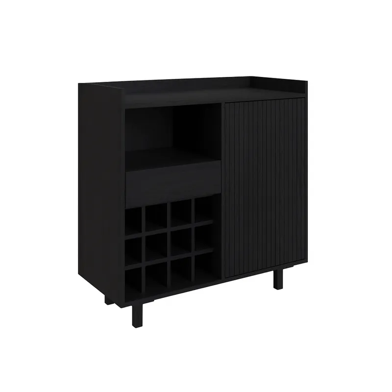 Bar Capri 90cm – Negro - Aparadores y recibidores, Uruguay | Berna home