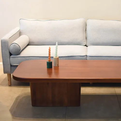 Mesa de centro Noah - Nogal en Marrón - Mesas de living, Uruguay | Walnut