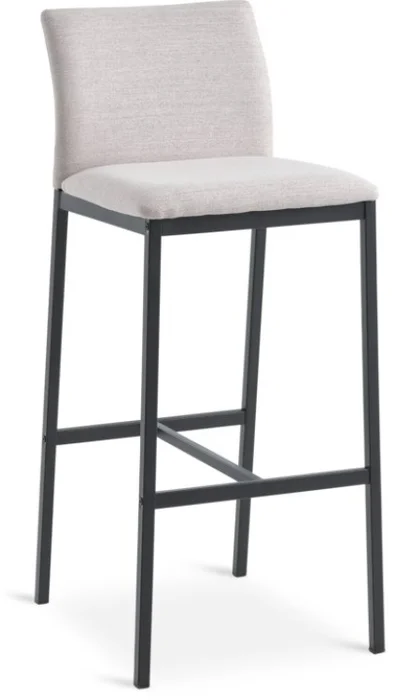 Taburete ARNUM beige/negro en Madera natural - Mesas de comedor, Uruguay | JYSK