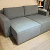 PREVENTA - Sofá Retráctil España 3 Cuerpos (210cm) EASY CLEAN - Gris - Sillones y sofás, Uruguay | Berna home, vista 5 de 10